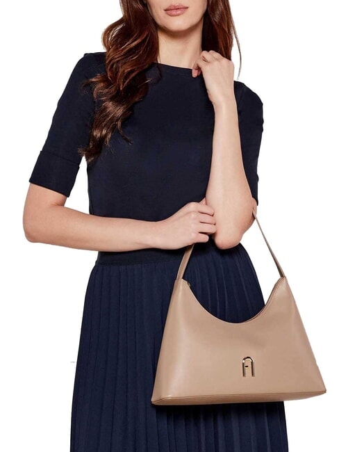 DIAMANTE Sac d'épaule grège - Sacs pour Femme