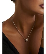 GUESS ROLLING HEARTS Collier à breloques en zircone - Colliers