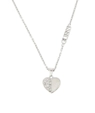 GUESS LOVELY Collier avec breloque coeur et zircone ARGENT - Colliers - 2