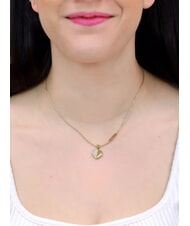 GUESS LOVELY Collier avec breloque coeur et zircone or jaune - Colliers - 3