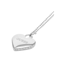 GUESS FALLING IN LOVE Collier coeur ARGENT - Colliers - 3