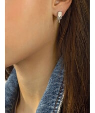 GUESS I MELT FOR YOU Boucles d'oreilles en forme de glace avec cristaux - Boucles d'oreilles