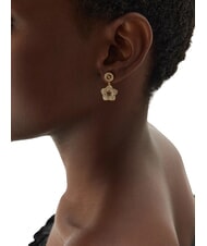GUESS SHINING WINTER Boucles d'oreilles pendantes en forme de fleur or jaune - Boucles d'oreilles - 2