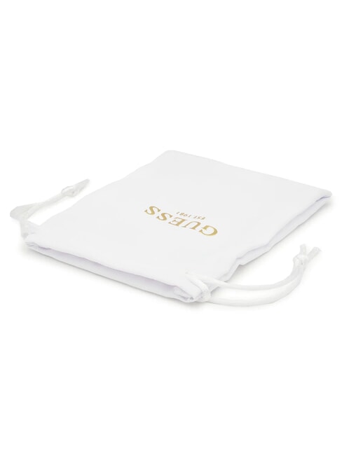 ENDLESS DREAM Boucles d'oreilles symbole infini avec zircone or jaune - Boucles d'oreilles