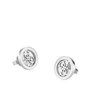 GUESS STUDS PARTY Boucles d'oreilles &agrave; tige avec logo 4G ARGENT - Boucles d'oreilles - 3