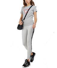 GUESS ORIGINAL LOGO T-shirt à logo gris chiné clair m - T-shirt - 3