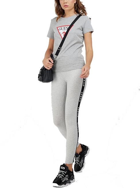 ORIGINAL LOGO T-shirt à logo gris chiné clair m - T-shirt