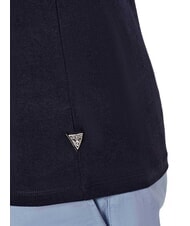 GUESS BSC EMBOSSED LOGO T-shirt avec imprim&eacute; en relief bleu intelligent multi - T-shirt - 4