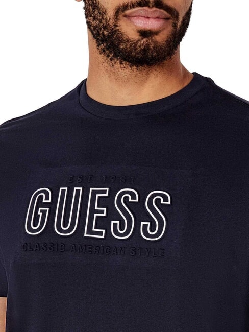 BSC EMBOSSED LOGO T-shirt avec imprim&eacute; en relief bleu intelligent multi - T-shirt