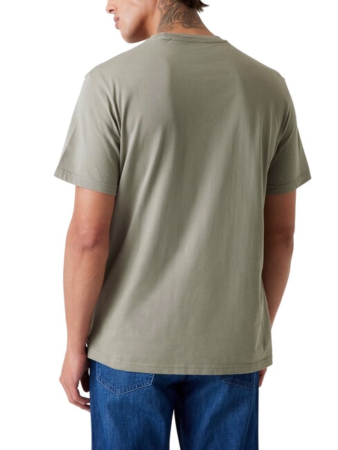 BOX LOGO T-shirt avec logo brodé vert moussu - T-shirt