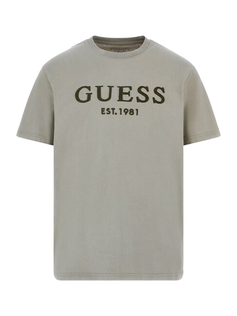 BOX LOGO T-shirt avec logo brodé vert moussu - T-shirt