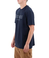 GUESS BOX LOGO T-shirt avec logo brodé smartblue - T-shirt - 2
