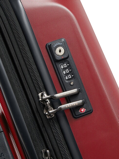 PROMENADE HARD 2.0 Valise &agrave; roulettes extensible Bourgogne - Valises cabine