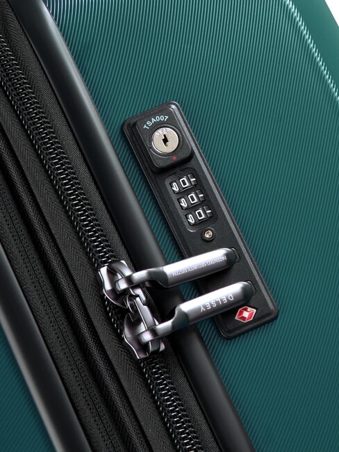 PROMENADE HARD 2.0 Grand chariot extensible iguane - Valises Rigides