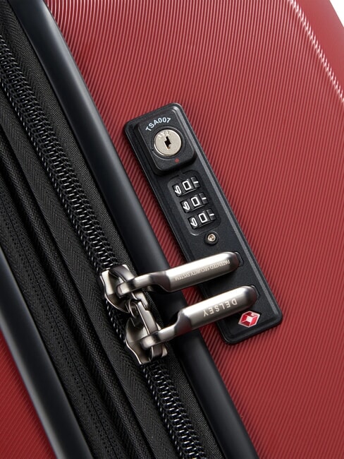 PROMENADE HARD 2.0 Grand chariot extensible Bourgogne - Valises Rigides