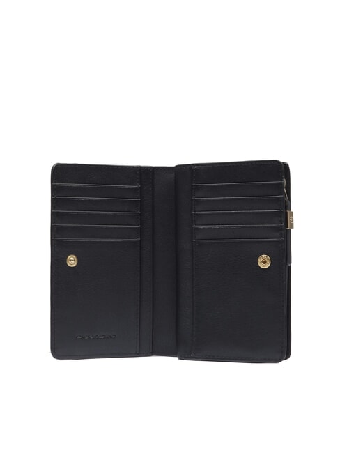 CIRCLE Portefeuille en cuir moyen Noir - Portefeuilles Femme