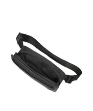 PIQUADRO S140 Sac banane en tissu recyclé Noir - Sacs banane - 5