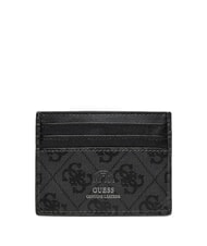 GUESS MILANO  Porte-cartes plat en cuir NOIR - Portefeuilles Homme - 2
