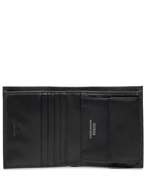 MILANO Portefeuille en cuir pour homme NOIR - Portefeuilles Homme