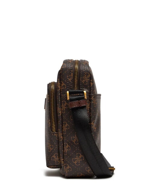 MILANO Sac d'épaule marron/ocre - Sacs en Bandoulières pour Homme