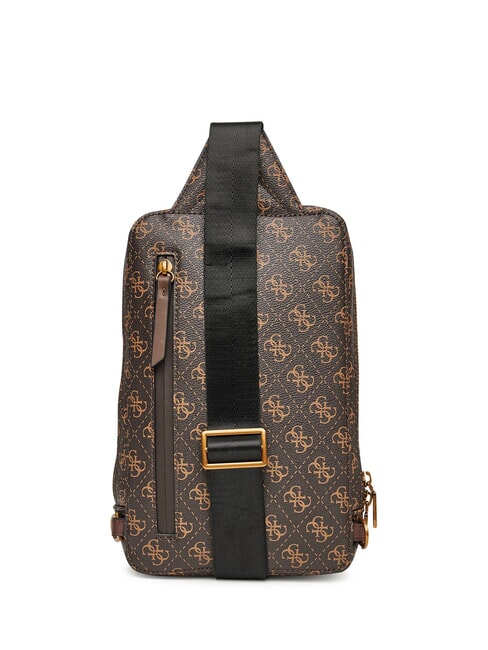 MILANO 4G Maxi Sac marron/ocre - Sacs en Bandoulières pour Homme