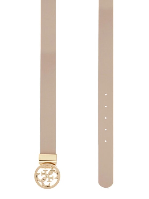 PHOEBE Ceinture logo simplement taupe - Ceintures