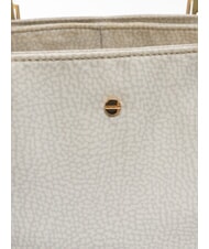 BORBONESE L'ECOLE NYLON Cabas porté épaule, avec bandoulière kaki - Sacs pour Femme - 3