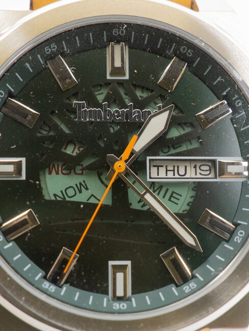 CANFIELD Montre avec date marron clair - Montres