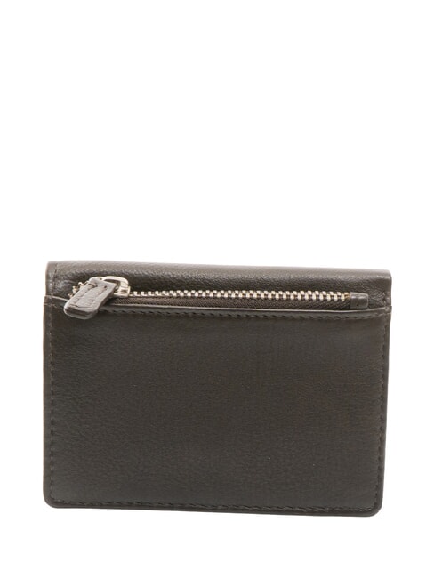 SNAP  Portefeuille en cuir marron/orange - Portefeuilles Homme