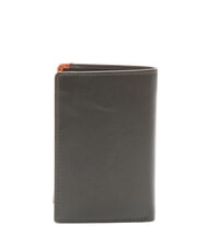 SPALDING STRIPE  Portefeuille vertical en cuir marron/orange - Portefeuilles Homme - 3