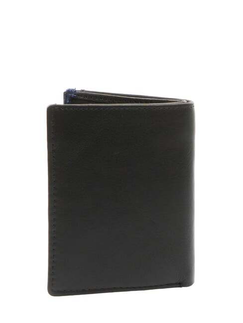 SNAP  Portefeuille en cuir pour homme noir/marine - Portefeuilles Homme