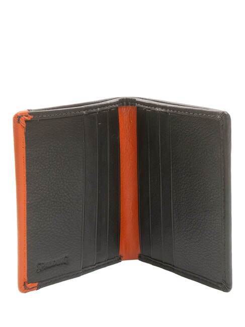 SNAP  Portefeuille en cuir pour homme marron/orange - Portefeuilles Homme