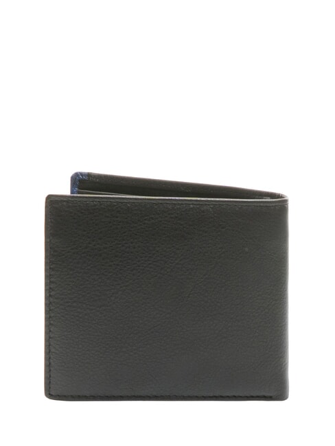 SNAP  Portefeuille en cuir pour homme noir/marine - Portefeuilles Homme
