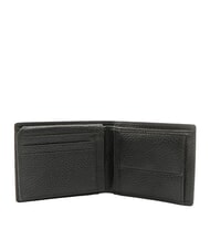 SPALDING SNAP Portefeuille moyen en cuir martelé noir - Portefeuilles Homme - 3