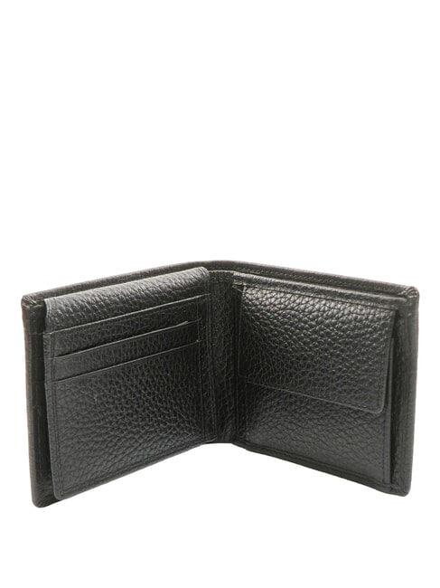 SNAP Portefeuille compact en cuir  noir - Portefeuilles Homme