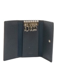 SPALDING SNAP Étui à clés en cuir bleu - Porte-clés - 2