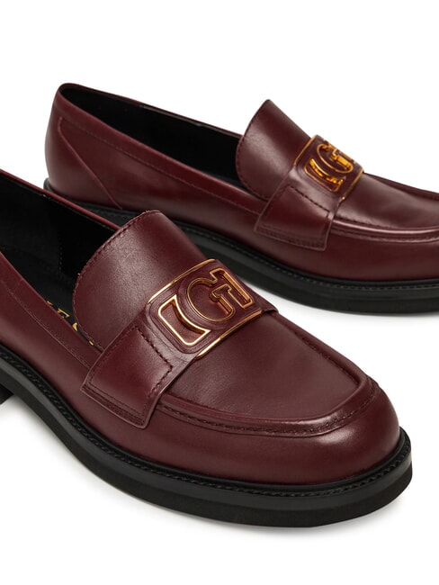 SHUTTLE3 Mocassin en cuir ROUGE - Chaussures Femme