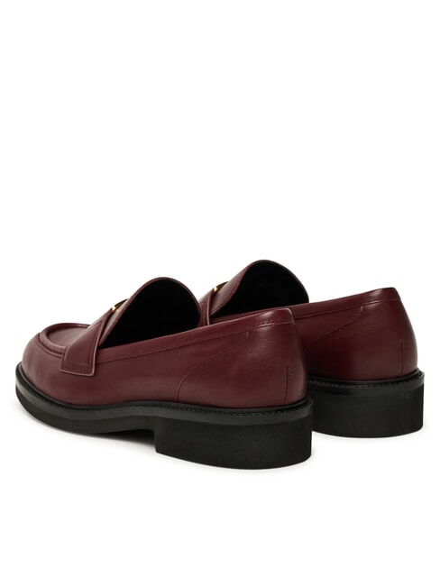 SHUTTLE3 Mocassin en cuir ROUGE - Chaussures Femme