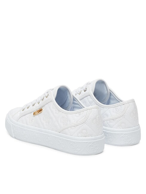 JLOVE Baskets brillantes blanc - Chaussures Femme