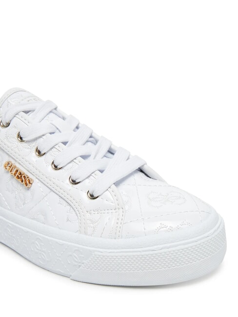 JLOVE Baskets brillantes blanc - Chaussures Femme