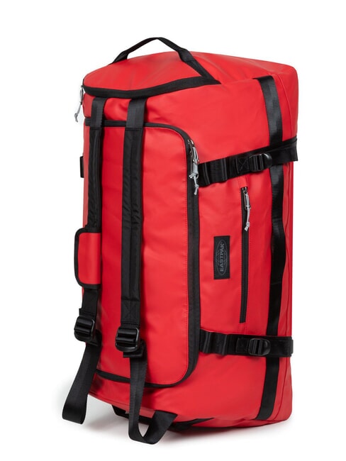 DUFFEL PACK M Sac à dos de voyage moyen bâche rouge - Sacs de voyage