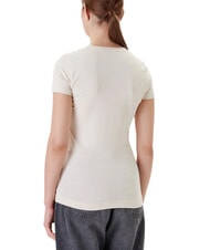 GUESS TRIANGLE FLOWERS T-shirt extensible avec imprimé - T-shirt
