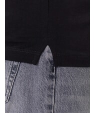 GUESS PEARLS LOVE TRIANGLE T-shirt avec imprimé et applications jetbla - T-shirt - 4