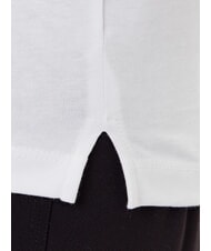 GUESS PEARLS LOVE TRIANGLE T-shirt avec imprimé et applications blanc pur - T-shirt - 4