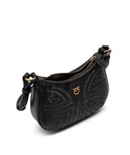 PINKO HALF MOON BABY Sac à bandoulière noir-or antique - Sacs pour Femme - 5