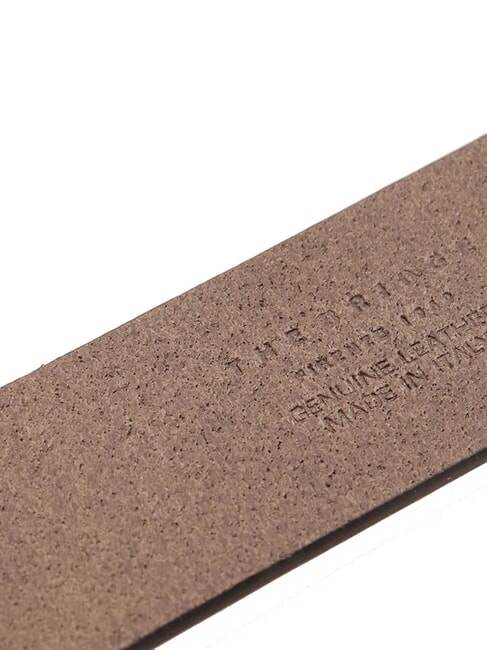 BRUNELLESCHI Ceinture en cuir fumée abb nickel - Ceintures