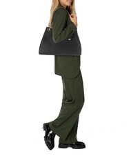 GUESS MIREMA Sac &agrave; bandouli&egrave;re NOIR - Sacs pour Femme - 4