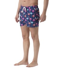 SUN68 BIG PRINT Costume de plage pour homme bleu marine/bleu clair - Maillots de bain - 5