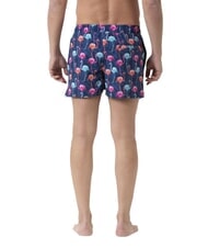 SUN68 BIG PRINT Costume de plage pour homme bleu marine/bleu clair - Maillots de bain - 2