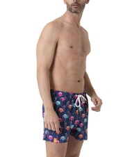 SUN68 BIG PRINT Costume de plage pour homme bleu marine/bleu clair - Maillots de bain - 3